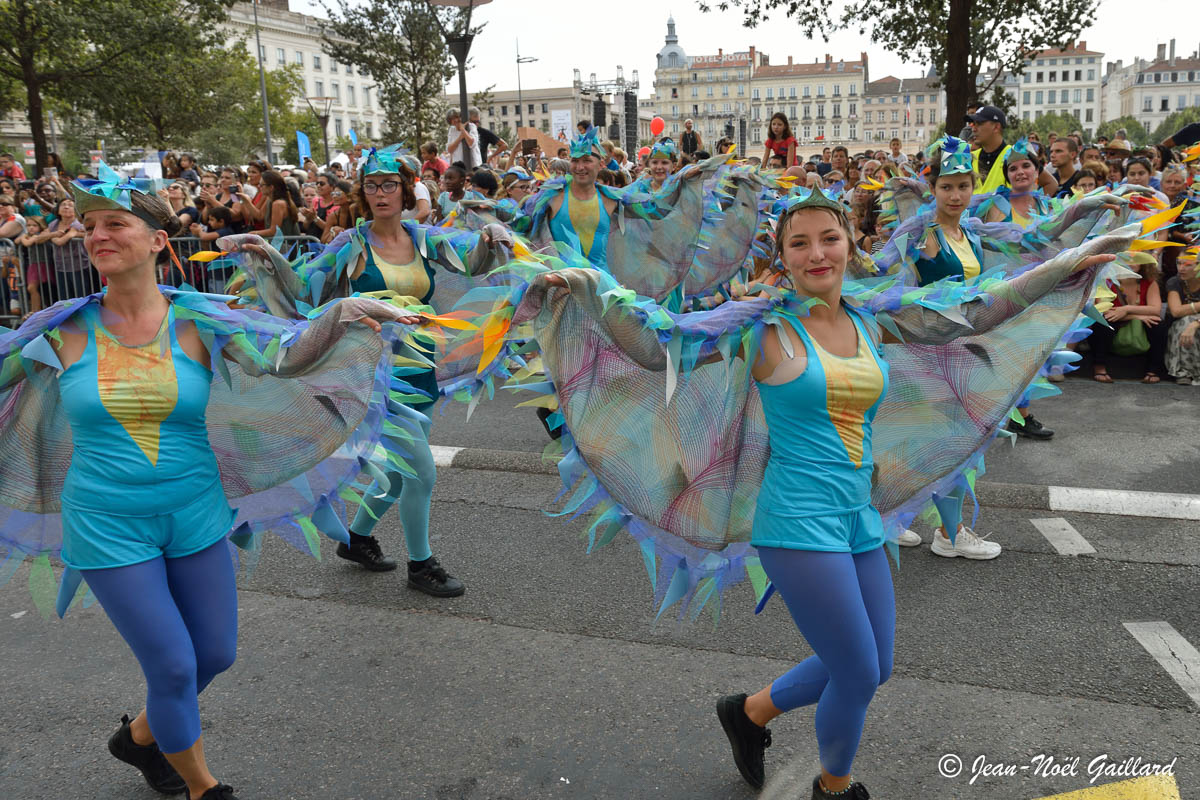 Défilé Biennale de la Danse Lyon 2018 - "Un Oiseau pour la Paix" (Saint-Etienne et Département de la Loire) - Les Ballets Contemporains de Saint-Etienne de Mireille Barlet